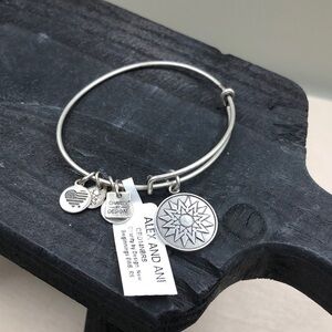 Alex and Ani New Begginings Charm Bracelet Positive Vibes Meanings - Giftable